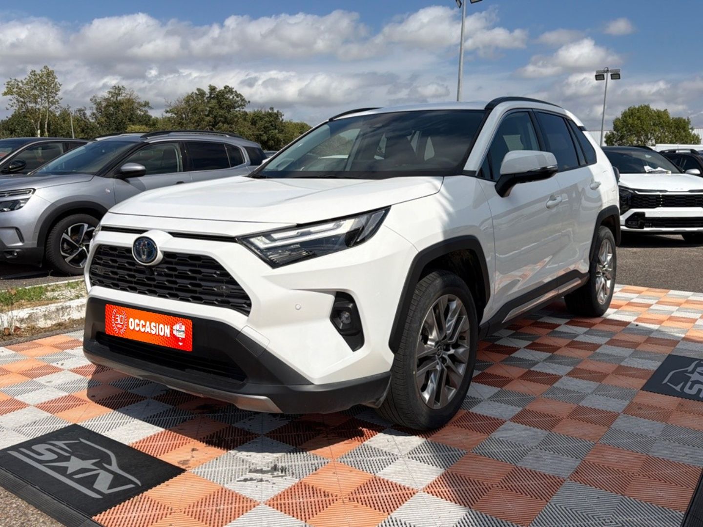 TOYOTA RAV 4 2.5 HYBRIDE 218 BVA LOUNGE CUIR GPS 1°Main