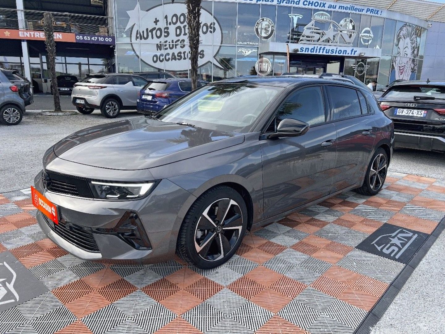 OPEL ASTRA 1.5 D 130 AUTO GS LINE Toit GPS Caméra Hifi LEDS 4700€ d'Options